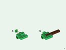 Istruzioni per la Costruzione - LEGO - Minecraft - 21125 - La casetta sull'albero della giungla: Page 13