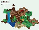 Istruzioni per la Costruzione - LEGO - Minecraft - 21125 - La casetta sull'albero della giungla: Page 15