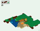 Istruzioni per la Costruzione - LEGO - Minecraft - 21125 - La casetta sull'albero della giungla: Page 33