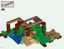 Istruzioni per la Costruzione - LEGO - Minecraft - 21125 - La casetta sull'albero della giungla: Page 62