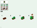 Istruzioni per la Costruzione - LEGO - Minecraft - 21125 - La casetta sull'albero della giungla: Page 76