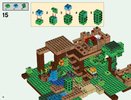 Istruzioni per la Costruzione - LEGO - Minecraft - 21125 - La casetta sull'albero della giungla: Page 18