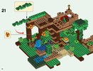 Istruzioni per la Costruzione - LEGO - Minecraft - 21125 - La casetta sull'albero della giungla: Page 24