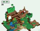 Istruzioni per la Costruzione - LEGO - Minecraft - 21125 - La casetta sull'albero della giungla: Page 29