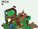 Istruzioni per la Costruzione - LEGO - Minecraft - 21125 - La casetta sull'albero della giungla: Page 39