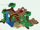 Istruzioni per la Costruzione - LEGO - Minecraft - 21125 - La casetta sull'albero della giungla: Page 24