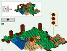 Istruzioni per la Costruzione - LEGO - Minecraft - 21125 - La casetta sull'albero della giungla: Page 44