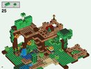 Istruzioni per la Costruzione - LEGO - Minecraft - 21125 - La casetta sull'albero della giungla: Page 28