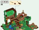 Istruzioni per la Costruzione - LEGO - Minecraft - 21125 - La casetta sull'albero della giungla: Page 38