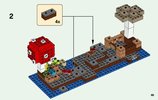 Istruzioni per la Costruzione - LEGO - Minecraft - 21129 - L'isola dei funghi: Page 69