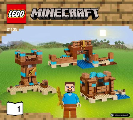 Istruzioni per la Costruzione - LEGO - Minecraft - 21135 - Crafting Box 2.0: Page 1