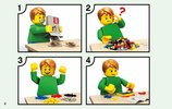 Istruzioni per la Costruzione - LEGO - 21148 - Minecraft™ Steve BigFig with Parrot: Page 2