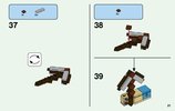 Istruzioni per la Costruzione - LEGO - 21148 - Minecraft™ Steve BigFig with Parrot: Page 21