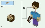 Istruzioni per la Costruzione - LEGO - 21148 - Minecraft™ Steve BigFig with Parrot: Page 26