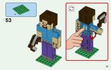 Istruzioni per la Costruzione - LEGO - 21148 - Minecraft™ Steve BigFig with Parrot: Page 27