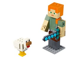 21149 - Minecraft™ Alex BigFig with Chicken