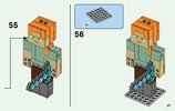 Istruzioni per la Costruzione - LEGO - 21149 - Minecraft™ Alex BigFig with Chicken: Page 27