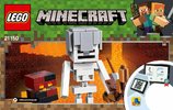 Istruzioni per la Costruzione - LEGO - 21150 - Minecraft™ Skeleton BigFig with Magma Cu: Page 1