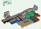 Istruzioni per la Costruzione - LEGO - 21155 - The Creeper™ Mine: Page 79