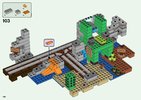 Istruzioni per la Costruzione - LEGO - 21155 - The Creeper™ Mine: Page 104