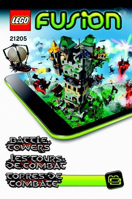 Istruzioni per la Costruzione - LEGO - 21205 - LEGO® Fusion Battle Towers: Page 1