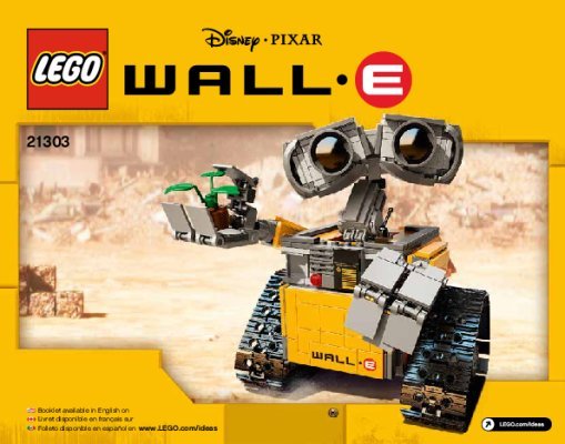 Istruzioni per la Costruzione - LEGO - Ideas - 21303 - WALL•E: Page 1