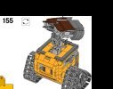 Istruzioni per la Costruzione - LEGO - Ideas - 21303 - WALL•E: Page 114