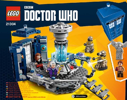 Istruzioni per la Costruzione - LEGO - Ideas - 21304 - Doctor Who: Page 1