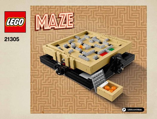 Istruzioni per la Costruzione - LEGO - Ideas - 21305 - Il Labirinto: Page 1