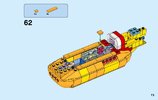 Istruzioni per la Costruzione - LEGO - Ideas - 21306 - Yellow Submarine: Page 73