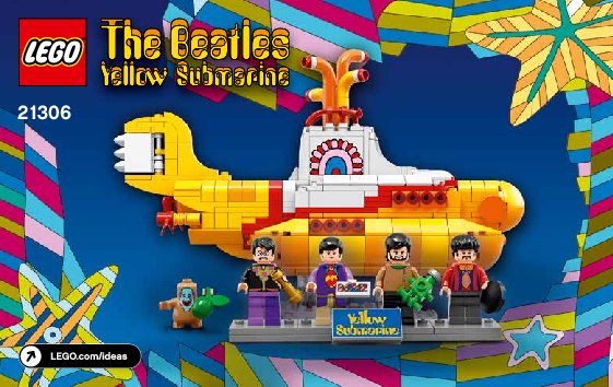 Istruzioni per la Costruzione - LEGO - Ideas - 21306 - Yellow Submarine: Page 1