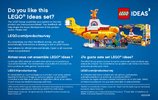 Istruzioni per la Costruzione - LEGO - Ideas - 21306 - Yellow Submarine: Page 152