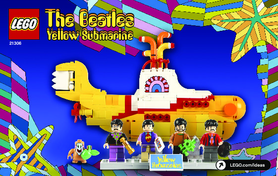 Istruzioni per la Costruzione - LEGO - Ideas - 21306 - Yellow Submarine: Page 1