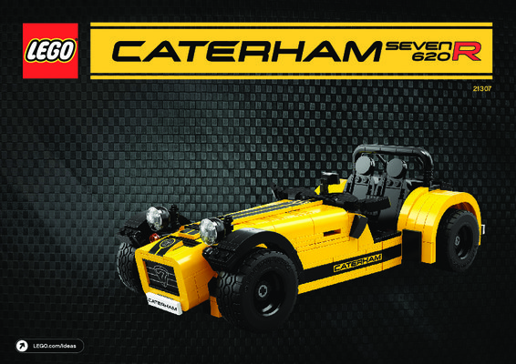 Istruzioni per la Costruzione - LEGO - Ideas - 21307 - Caterham Seven 620R: Page 1