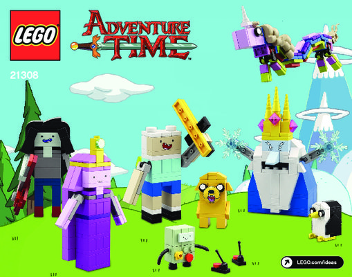 Istruzioni per la Costruzione - LEGO - Ideas - 21308 - Adventure Time™: Page 1