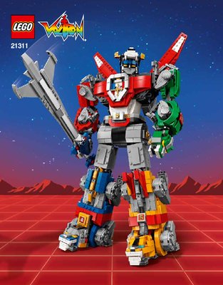 Istruzioni per la Costruzione - LEGO - 21311 - Voltron: Page 1