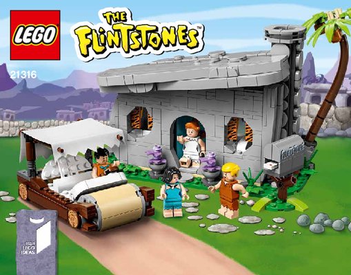 Istruzioni per la Costruzione - LEGO - 21316 - The Flintstones: Page 1