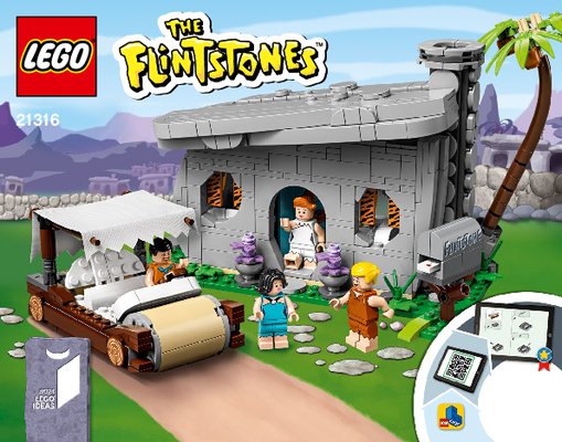 Istruzioni per la Costruzione - LEGO - 21316 - The Flintstones: Page 1