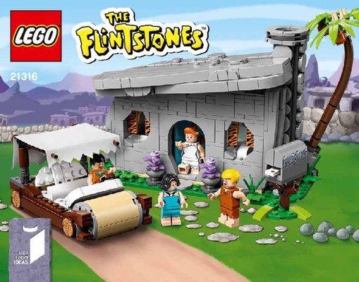 Istruzioni per la Costruzione - LEGO - 21316 - The Flintstones: Page 1