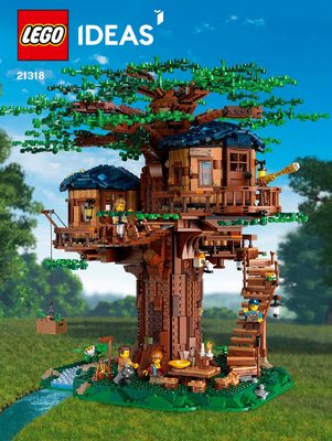 Istruzioni per la Costruzione - LEGO - 21318 - Tree House: Page 1