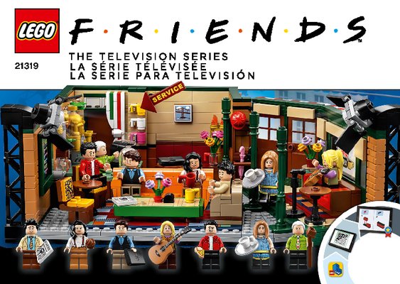 Istruzioni per la Costruzione - LEGO - 21319 - Central Perk: Page 1