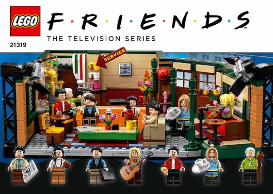 Istruzioni per la Costruzione - LEGO - 21319 - Central Perk: Page 1