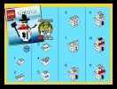 Istruzioni per la Costruzione - LEGO - 30008 - Snowman: Page 1