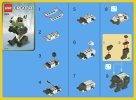 Istruzioni per la Costruzione - LEGO - 30026 - Panda: Page 1