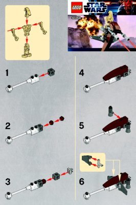 Istruzioni per la Costruzione - LEGO - 30058 - STAP: Page 1