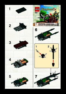 Istruzioni per la Costruzione - LEGO - 30061 - Attack wagon: Page 1