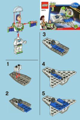 Istruzioni per la Costruzione - LEGO - 30073 - Buzz's Mini Ship: Page 1