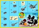 Istruzioni per la Costruzione - LEGO - 30188 - Cute Kitten: Page 2