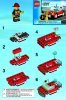 Istruzioni per la Costruzione - LEGO - 30221 - Fire Car: Page 1