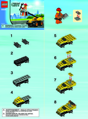 Istruzioni per la Costruzione - LEGO - 30229 - Repair Lift: Page 1